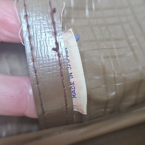 Vintage 70s Floral Mid Century Modern Travel Weekend Bag Small Suitcase - Picture 13 of 16